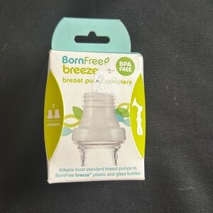 Bornfree breeze breast pump adopter